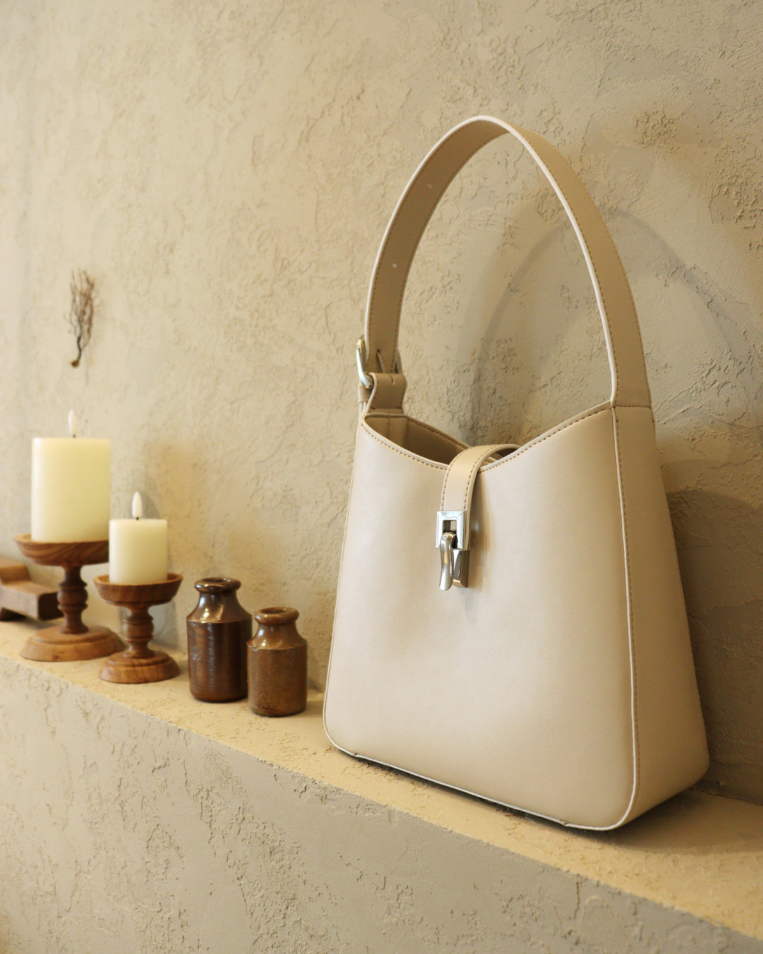 little seeds... Half Moon ハーフムーンバッグ CALLNE】2WAY Half Moon Mini Bag / 2WAYハーフムーンミニバッグ